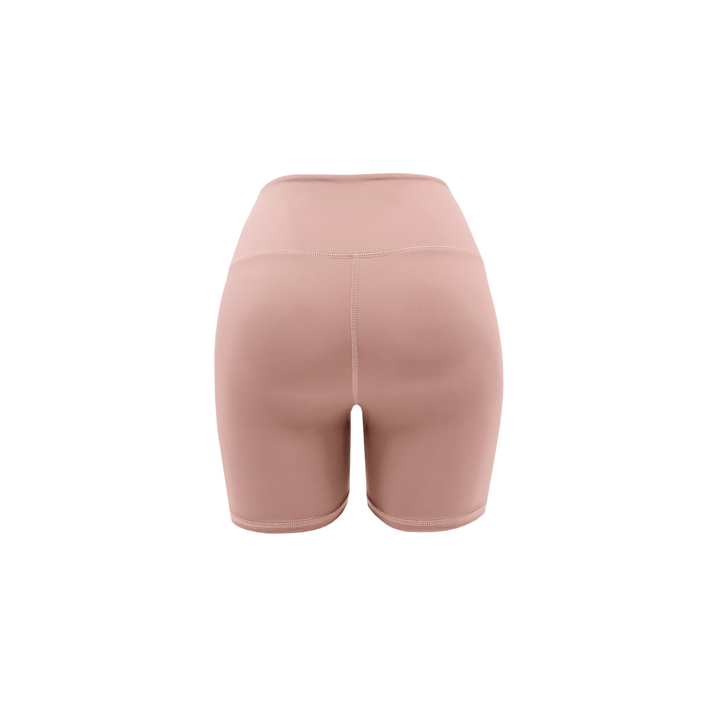 Bikershorts mit hoher Taille, 7 Zoll – Blütenblatt