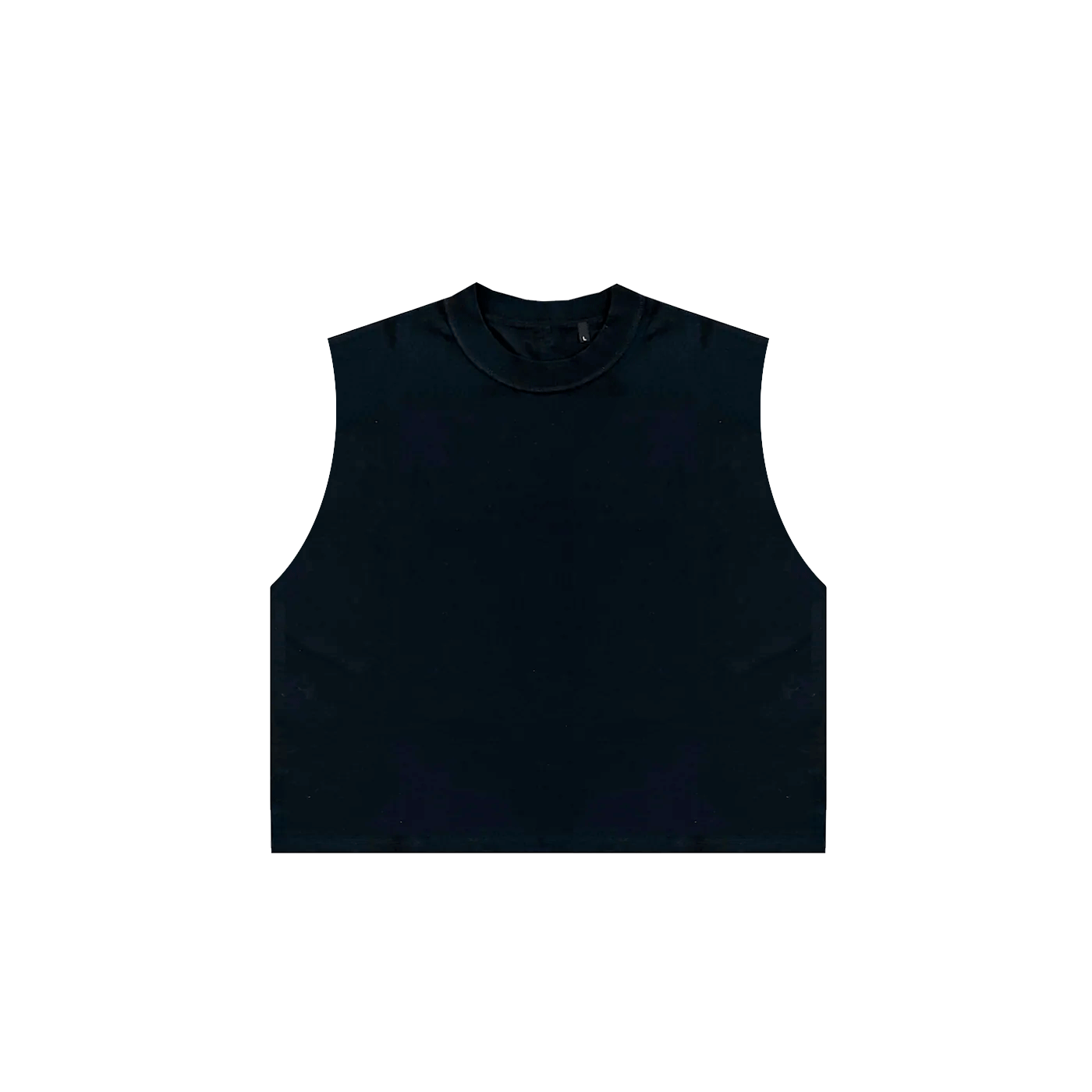 (VORBESTELLUNG) CUTOFF LUXUS-T-SHIRT – SCHWARZ