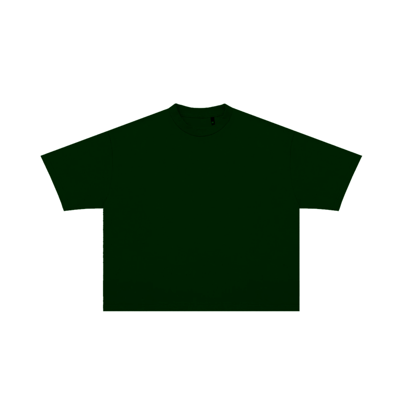 (PREORDER) RPX | MENS CROPPED BOXY LUXURY TEE - DARK GREEN