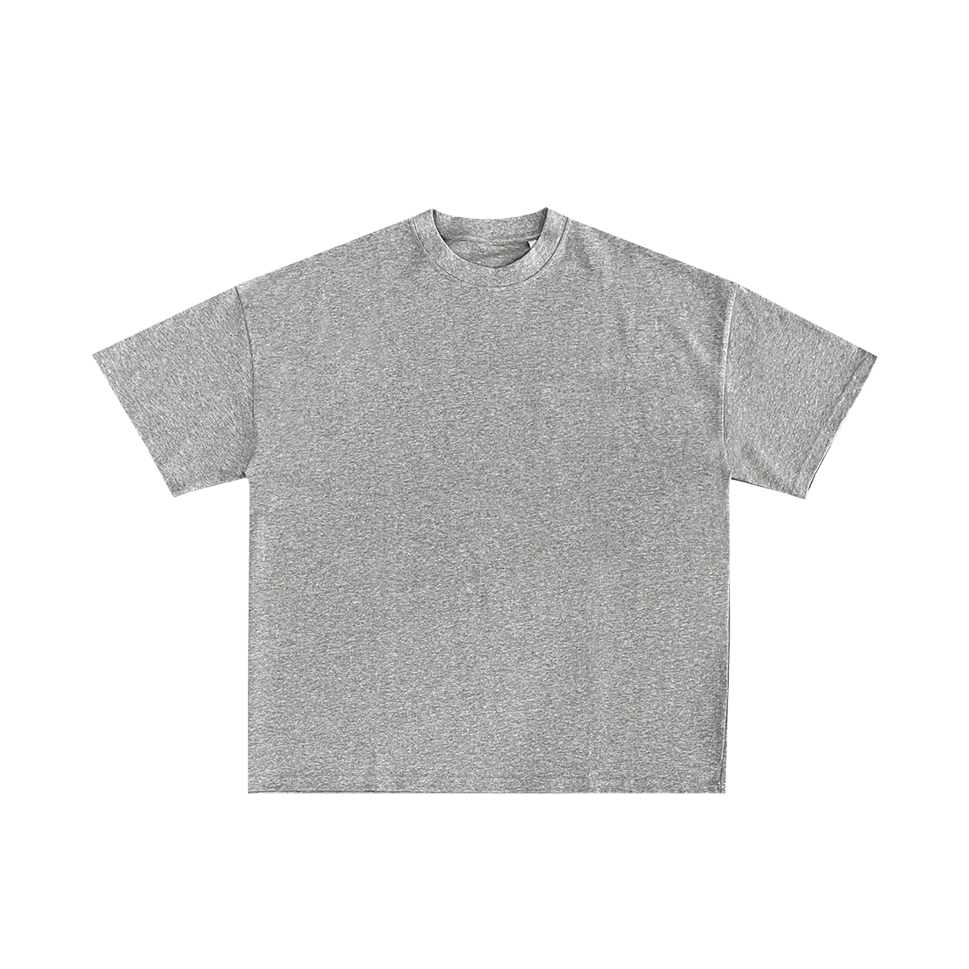 ULTRA LUXUS T-SHIRT 2.0 - GRAU MELIERT