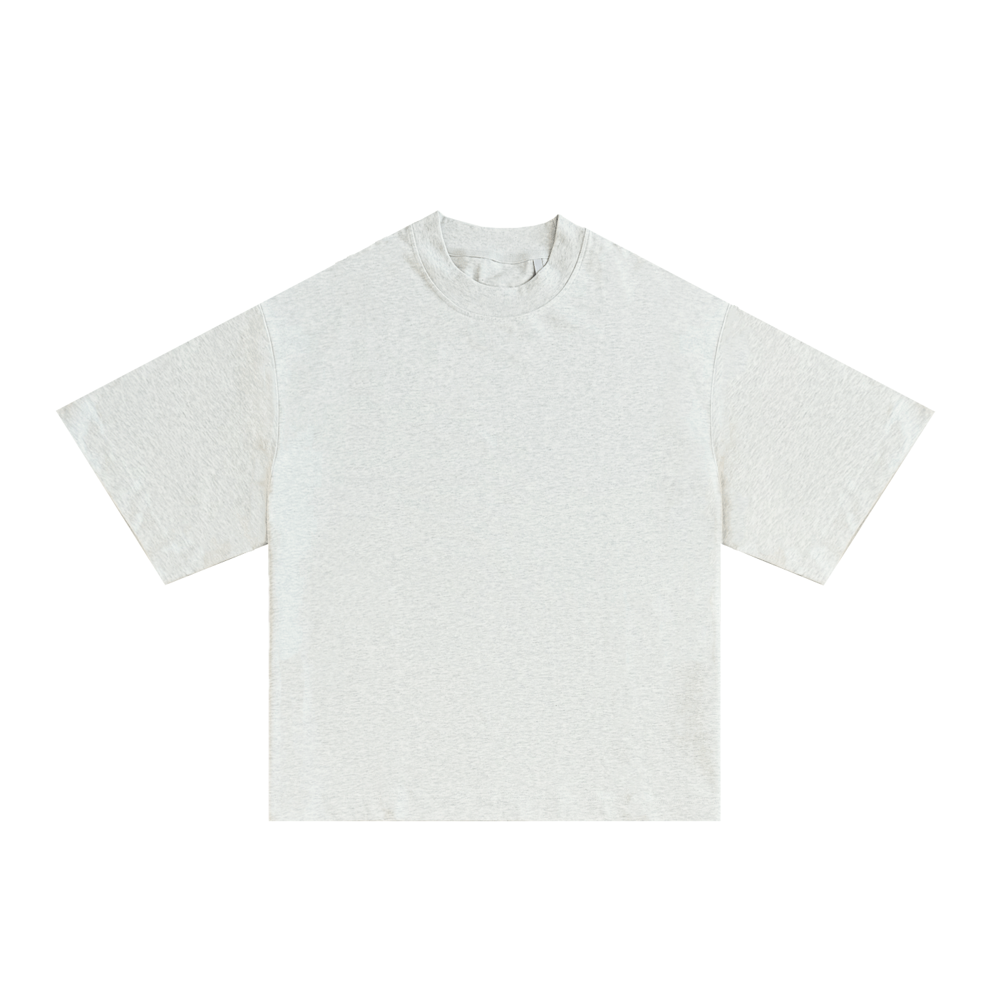 MADE IN ITALY | DESIGNER TEE 305GSM - ASH HEATHER