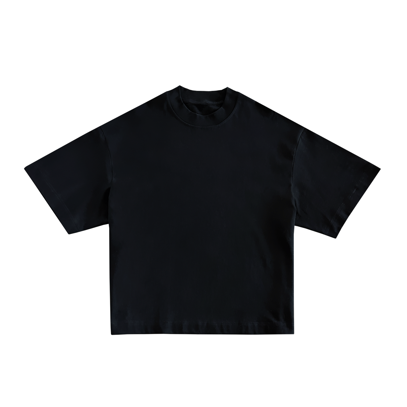 HERGESTELLT IN ITALIEN | DESIGNER-T-SHIRT 305GSM – SCHWARZ