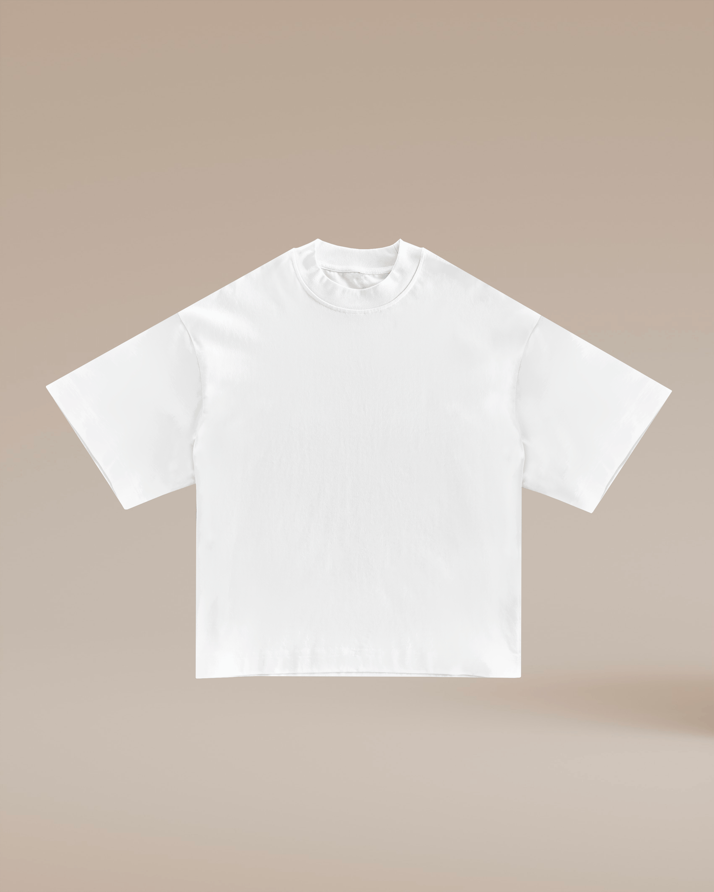 HERGESTELLT IN ITALIEN | DESIGNER-T-SHIRT 305GSM – WEISS