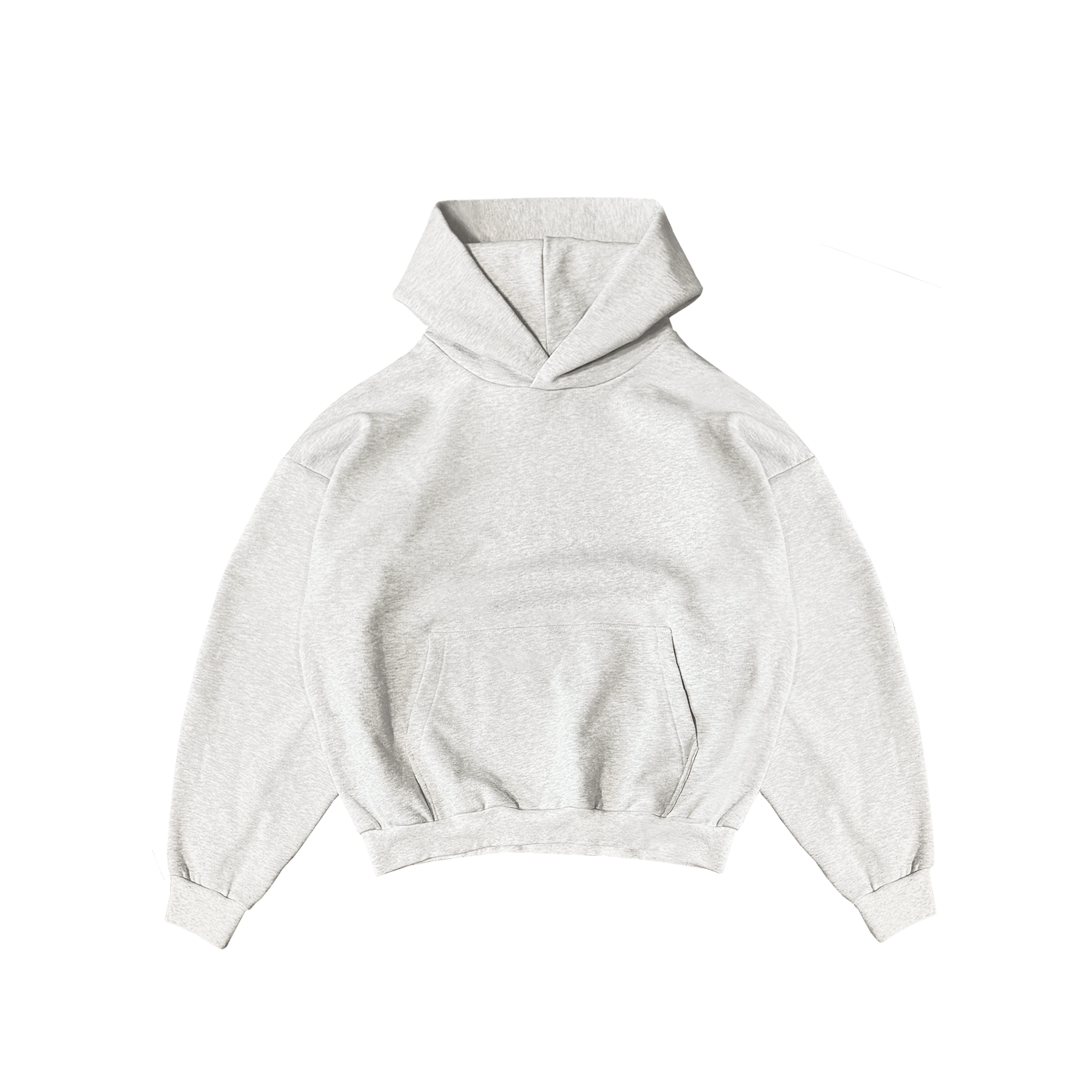 MADE IN ITALY | TIER-ONE PRIMEWEIGHT DESIGNER HOODIE - ASH HEATHER