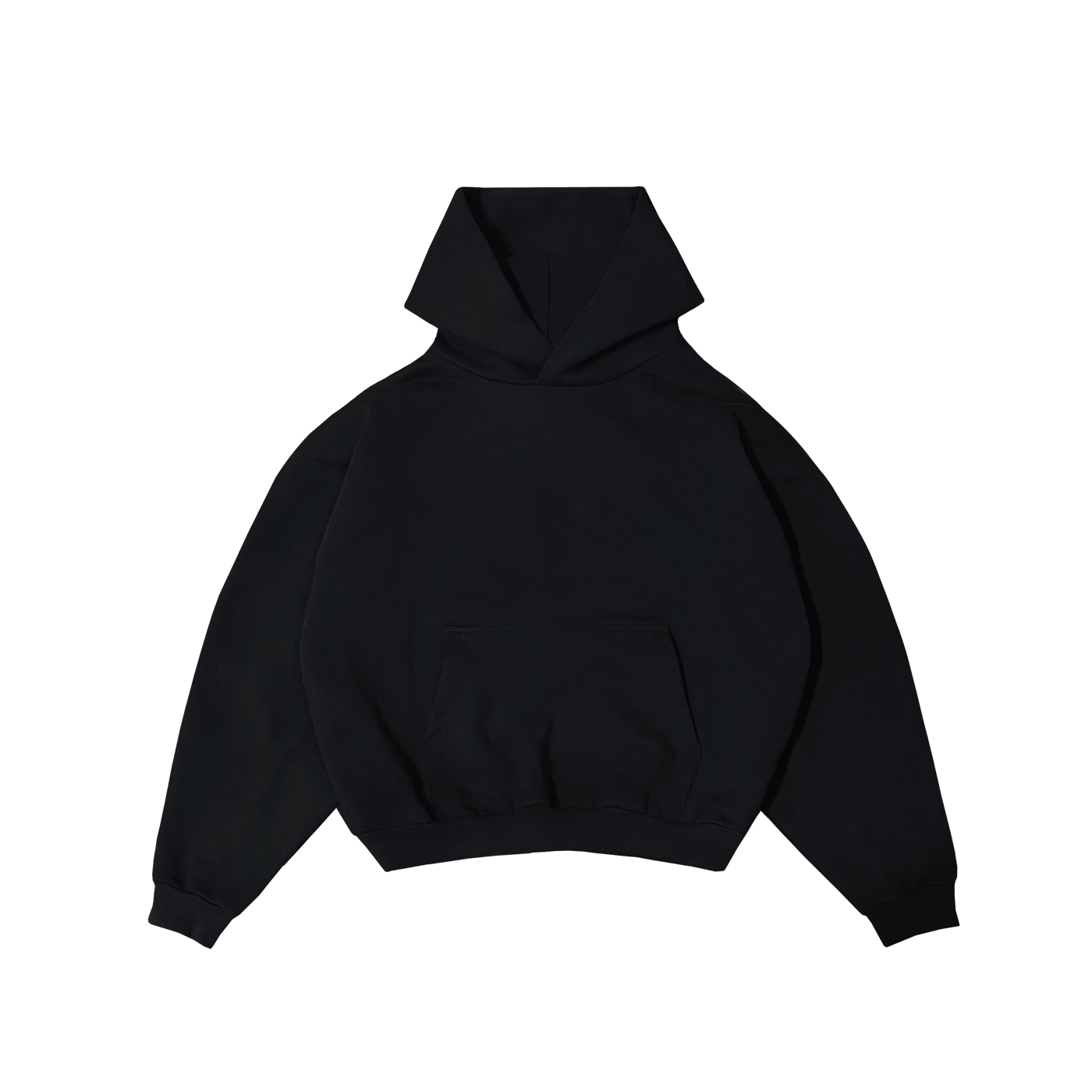 (PREORDER) MADE IN ITALY | TIER-ONE PRIMEWEIGHT DESIGNER HOODIE - NOIR