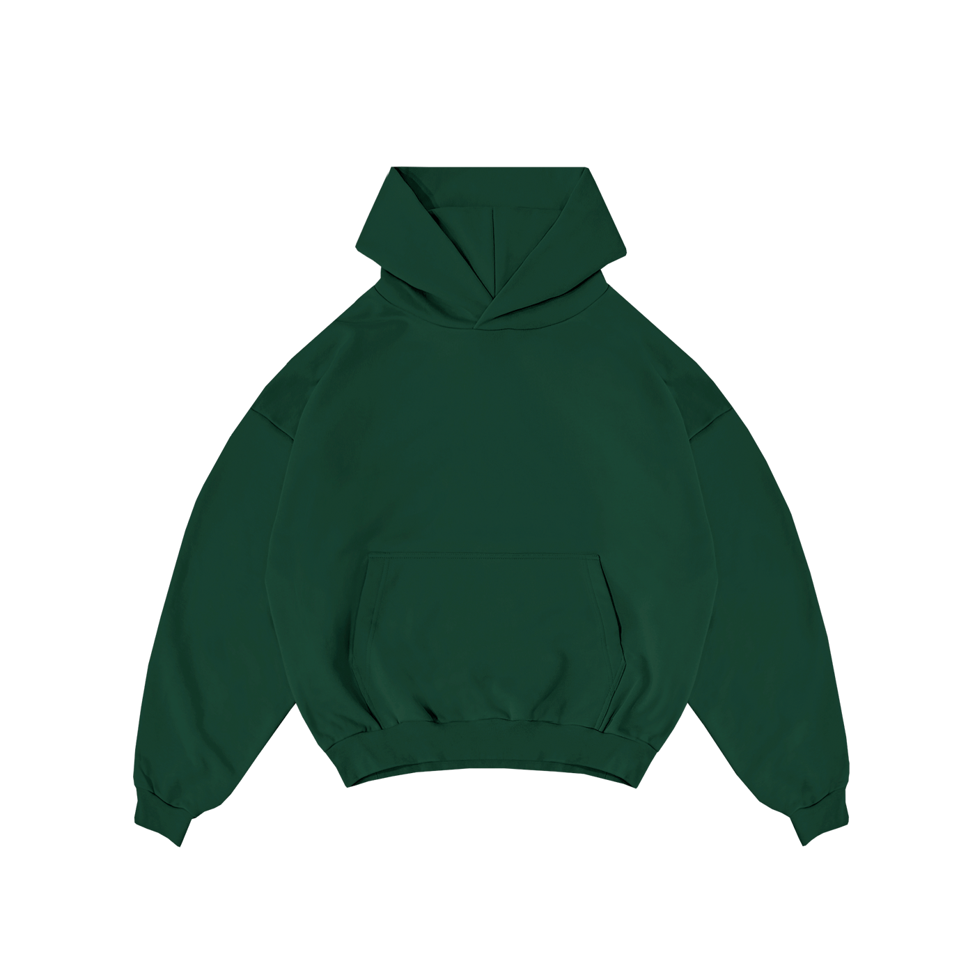 MADE IN ITALY | TIER-ONE PRIMEWEIGHT DESIGNER HOODIE - RACING GREEN
