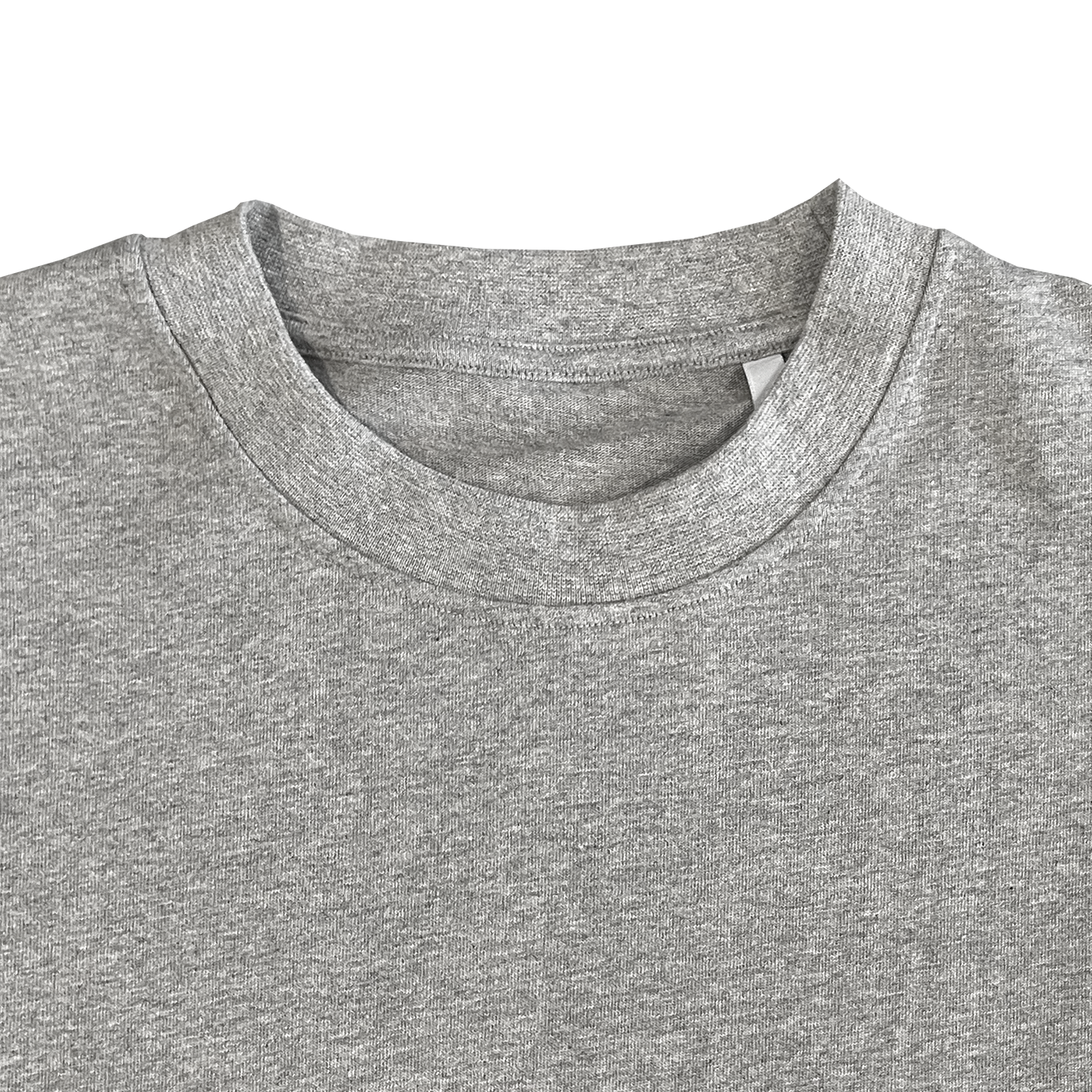 ULTRA LUXUS T-SHIRT 2.0 - GRAU MELIERT