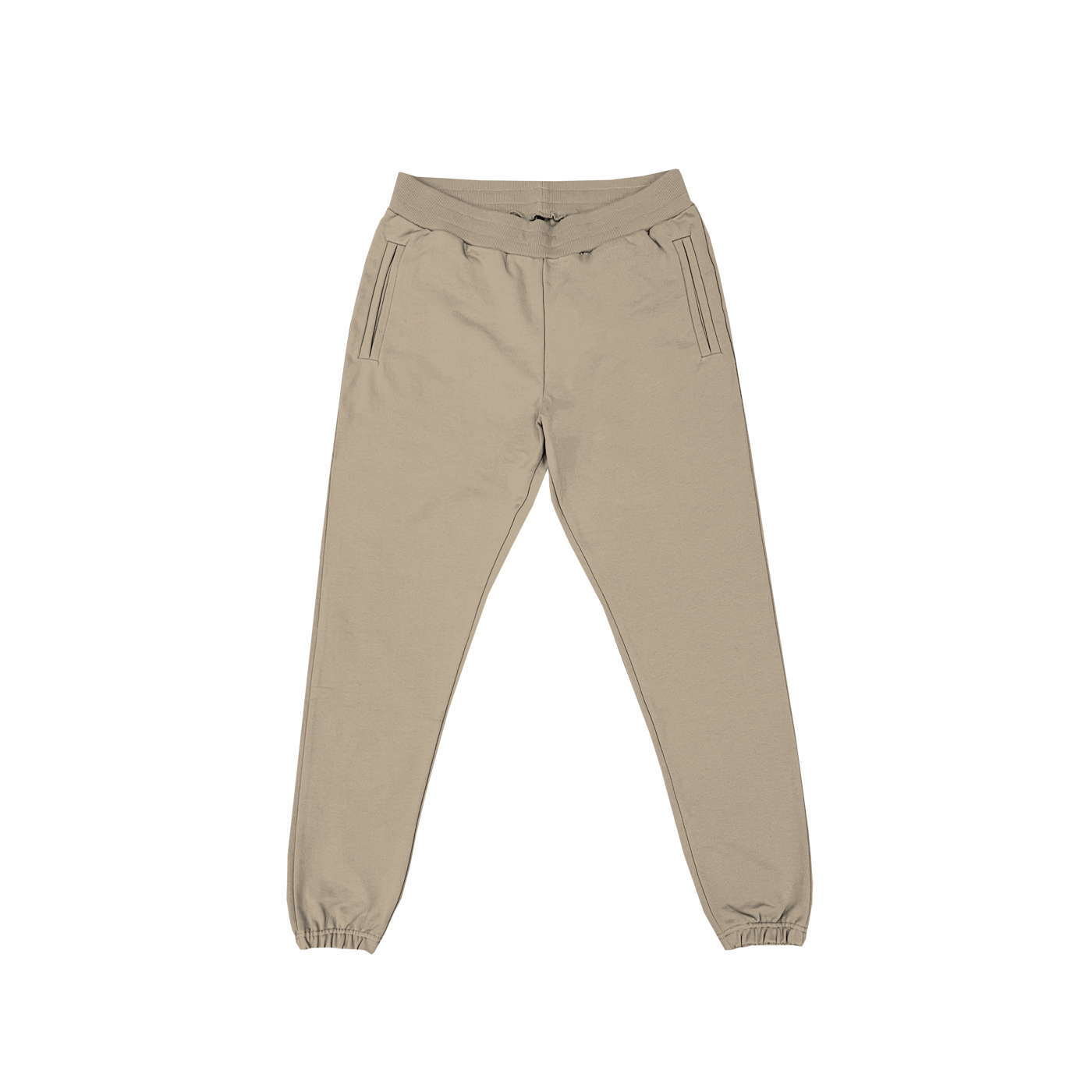 FRENCH TERRY SWEATPANTS - KHAKI