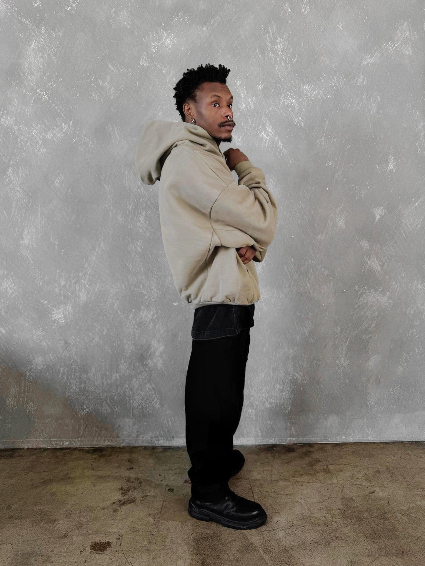 MADE IN ITALY | TIER-ONE PRIMEWEIGHT DESIGNER HOODIE - STONEHENGE