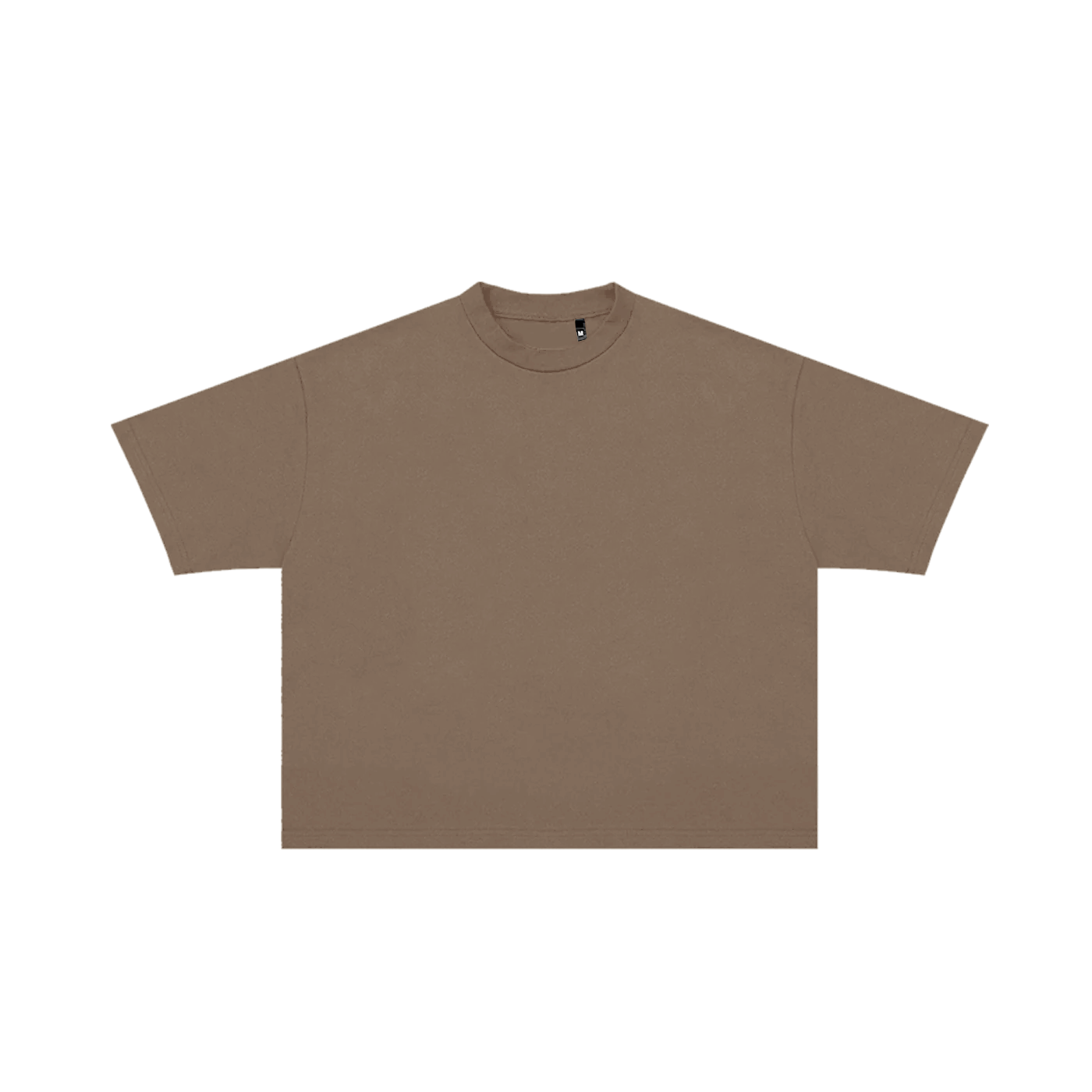 MENS CROPPED BOXY LUXURY TEE - ARABICA [RP29]