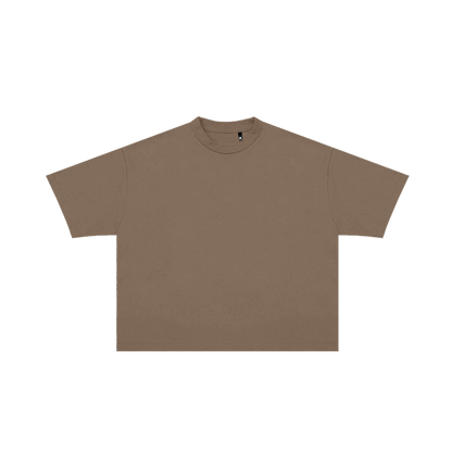 MENS CROPPED BOXY LUXURY TEE - ARABICA [RP29]