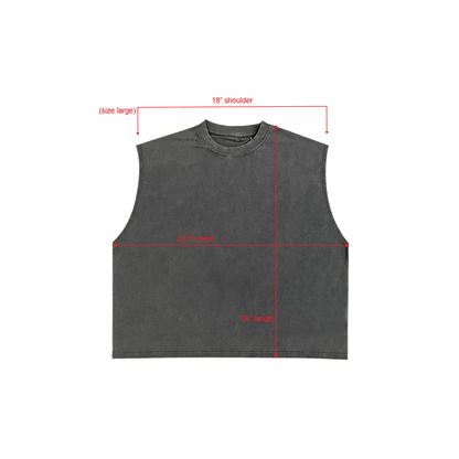 (PREORDER) CROPPED BOXY TANK - VINTAGE