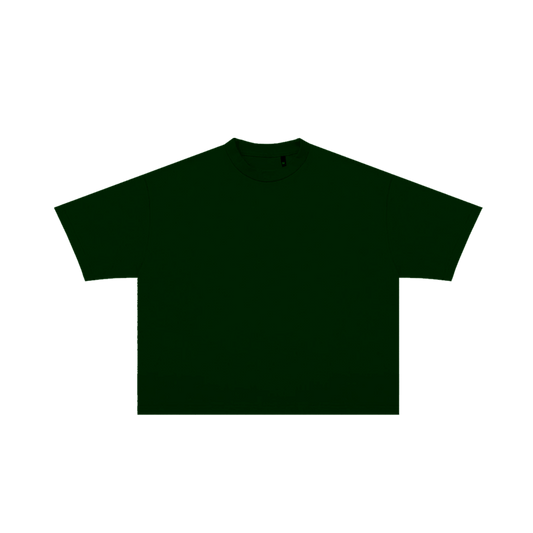 (PREORDER) RPX | MENS CROPPED BOXY LUXURY TEE - DARK GREEN