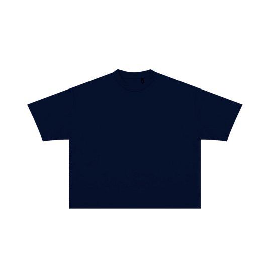 (PREORDER) RPX | MENS CROPPED BOXY LUXURY TEE - NAVY