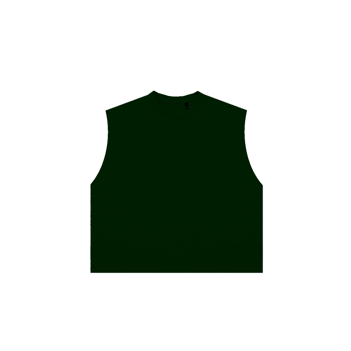 (PREORDER) RPX | CROPPED BOXY TANK - DARK GREEN