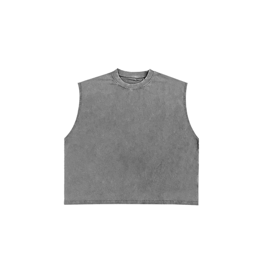 (PREORDER) RPX | CROPPED BOXY TANK - LIGHT VINTAGE