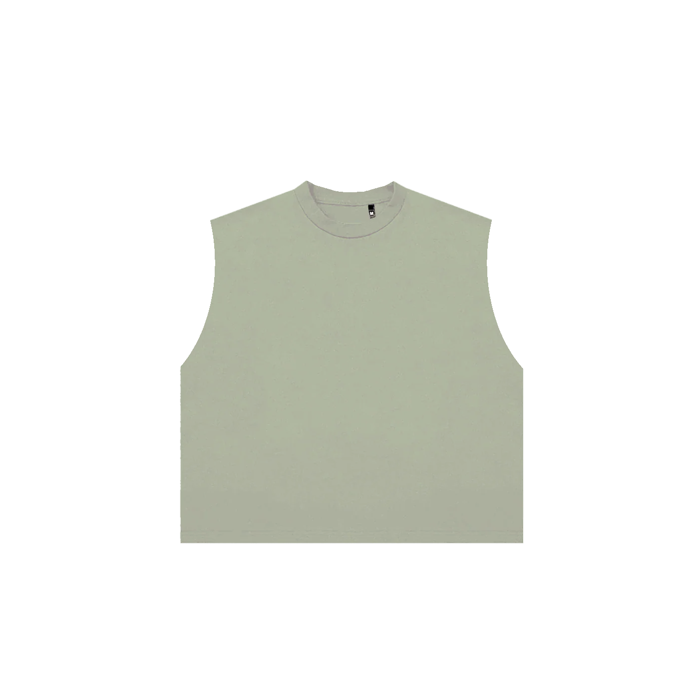 (VORBESTELLUNG) CUTOFF LUXUS-T-SHIRT – SCHWARZ