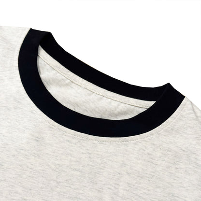 HERGESTELLT IN ITALIEN | DESIGNER-T-SHIRT 305GSM - SCHWARZ [MIT305]