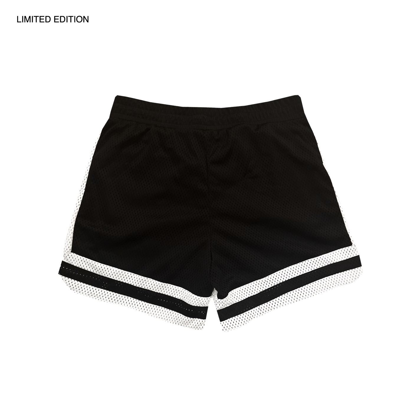 MADE IN ITALY | MESH SHORTS - BLACK [MIT-M1S]