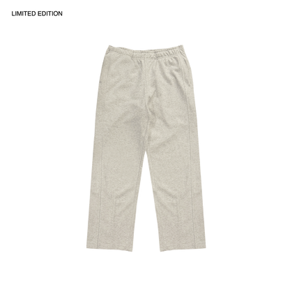 MADE IN ITALY | PLEATED STRAIGHT SWEATPANTS - ASH HEATHER [MIT-PS1]