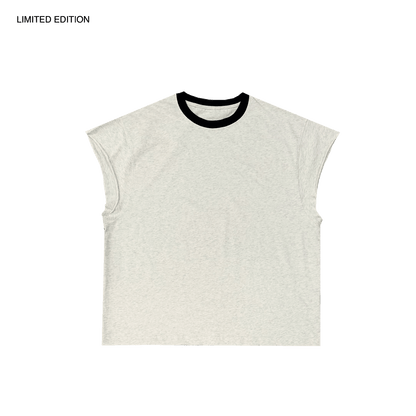 HERGESTELLT IN ITALIEN | DESIGNER-T-SHIRT 305GSM - SCHWARZ [MIT305]