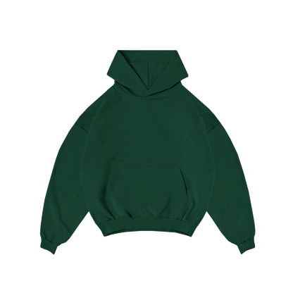 MADE IN ITALY | TIER-ONE PRIMEWEIGHT DESIGNER HOODIE - RACING GREEN