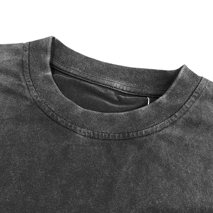 MENS CROPPED BOXY LUXURY TEE - VINTAGE [RP29V]